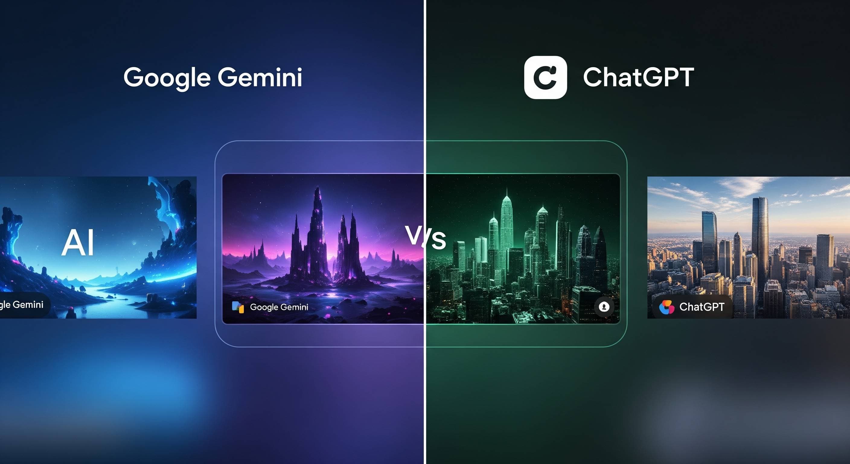 Gemini với Chatgpt, AI tạo ảnh tốt hơn?