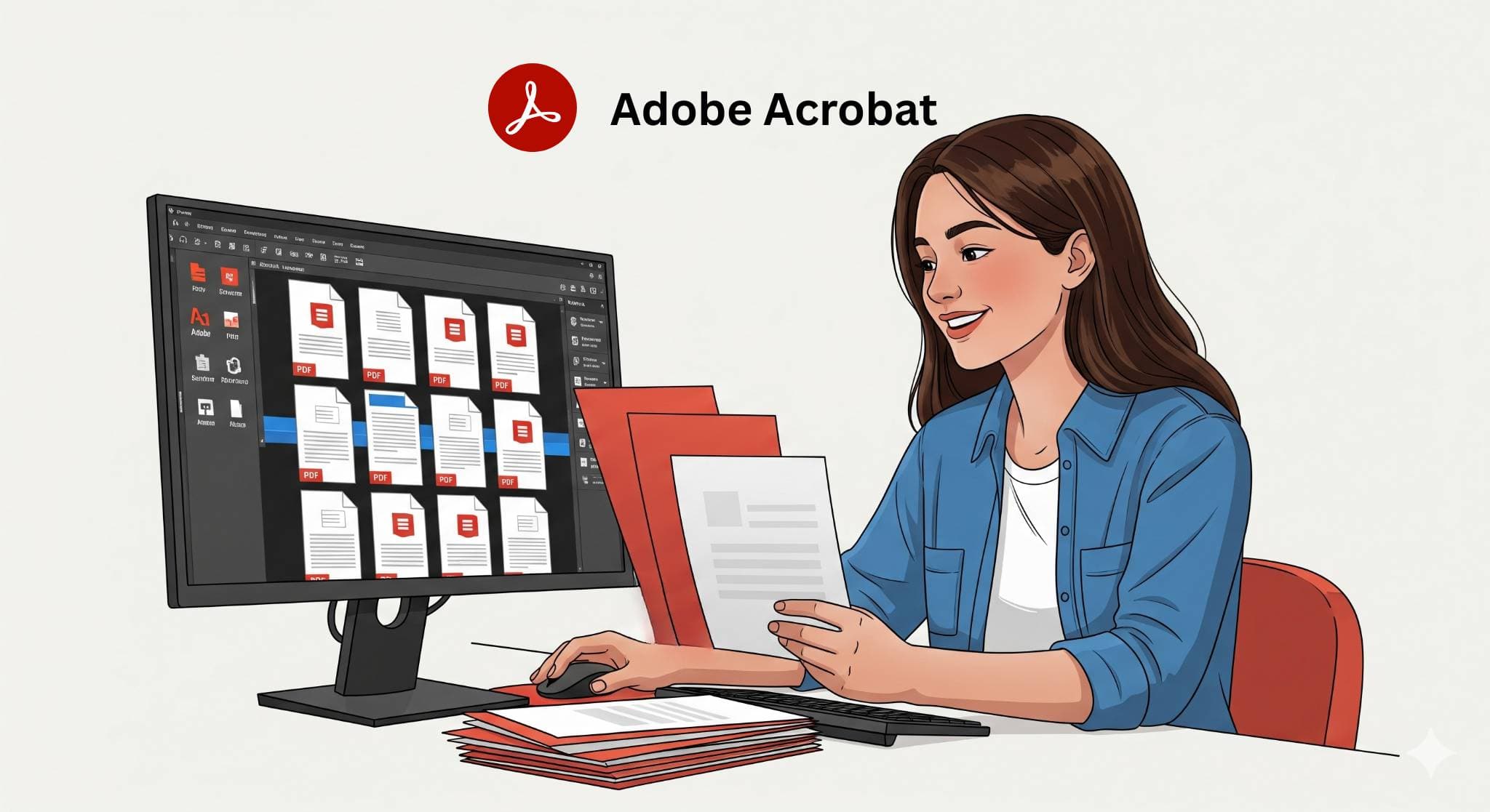 Nói chuyện với 100 files bằng Adobe Pdf Spaces