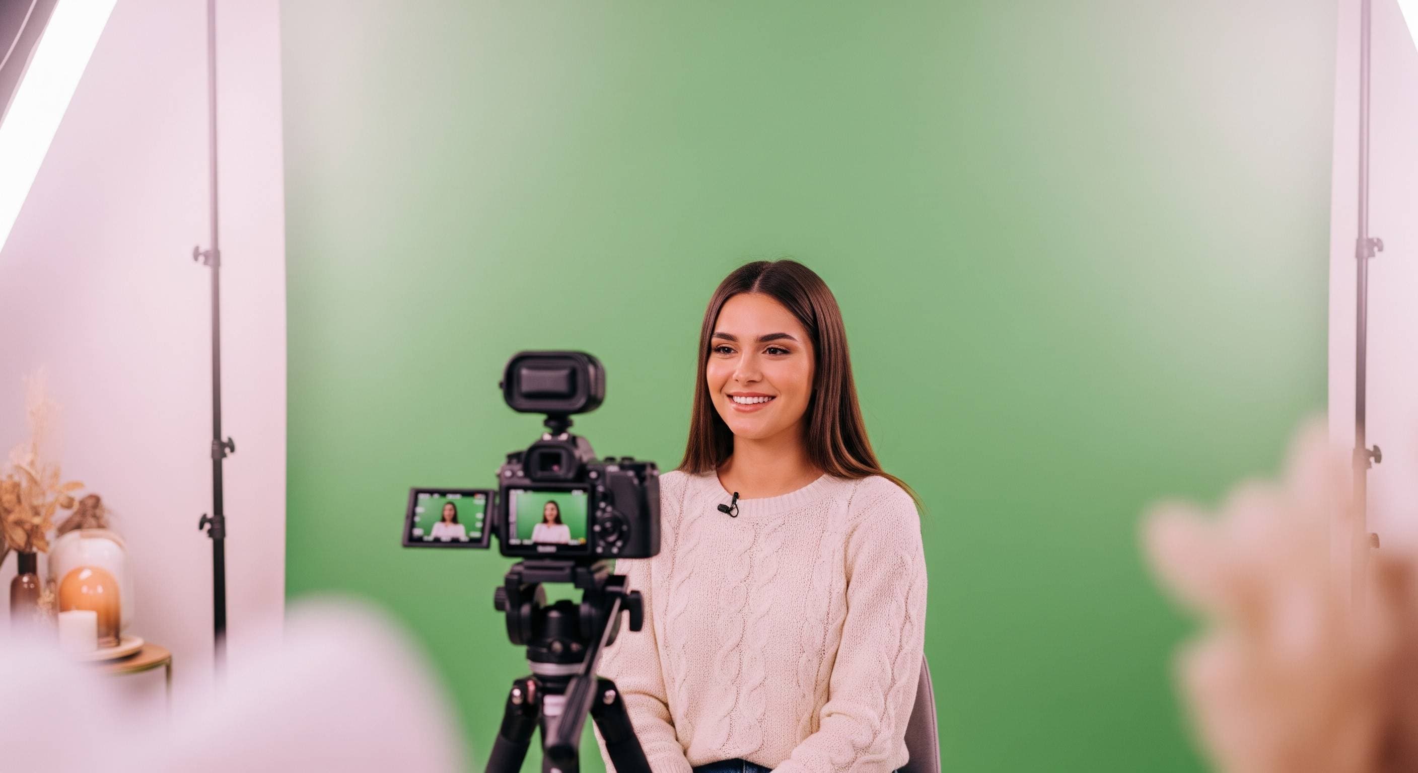 Review phim chuyên nghiệp với phông xanh Edits