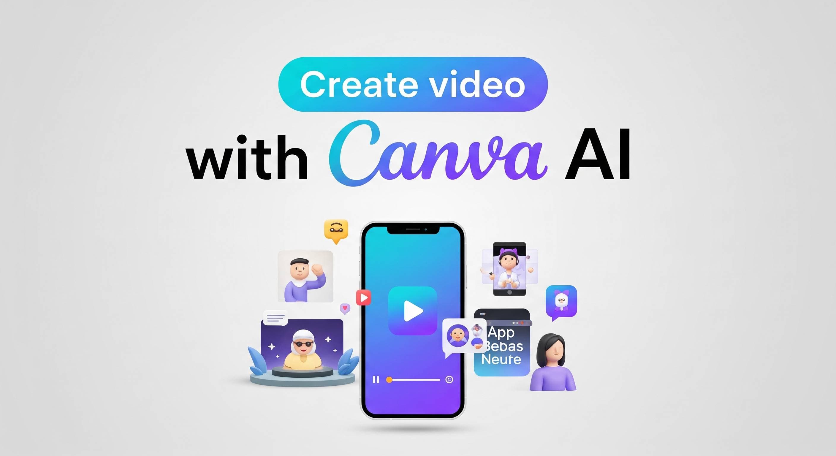 Tạo video ra mắt sản phẩm với Canva AI