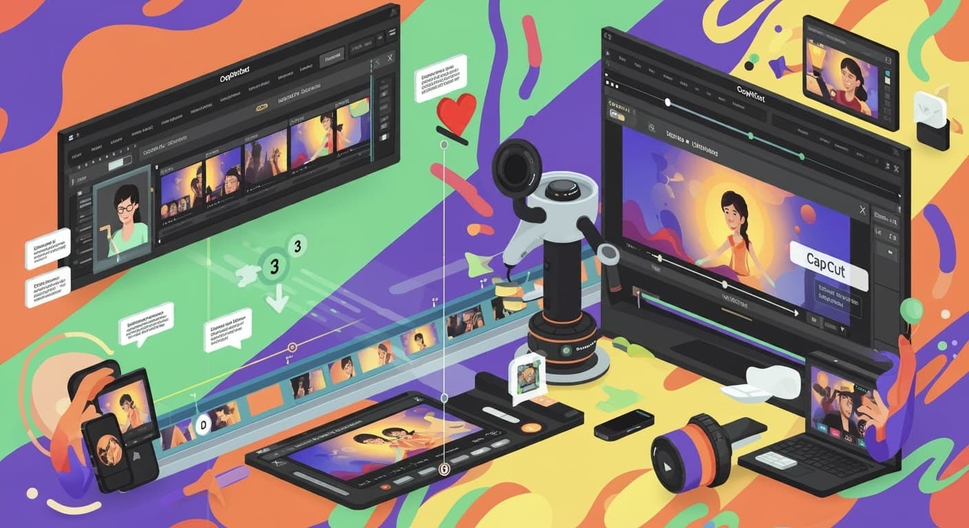 Tạo video từ câu lệnh trong 5s với capcut